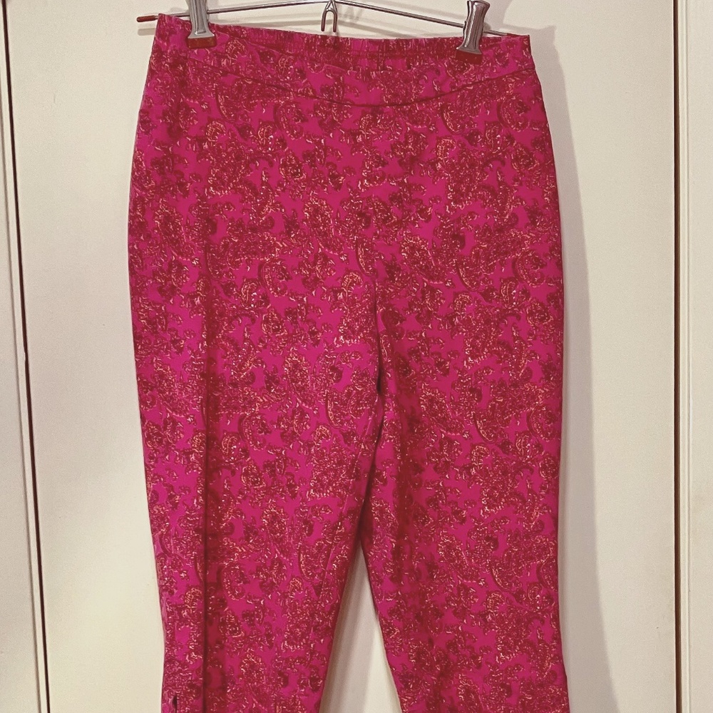 NEW cropped Isaac Mizrahi Live pants/capri/shorts 25" long,  Small 4